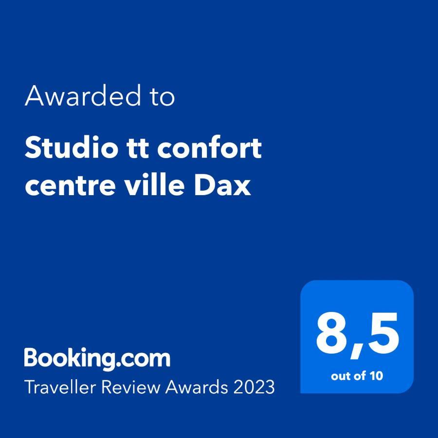 Studio tt confort centre ville Dax Esterno foto
